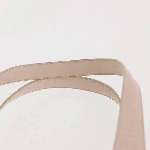 CHANEL New Travel Line Tote Bag Canvas Pink CC Auth BA5609 - Picture 9 of 16